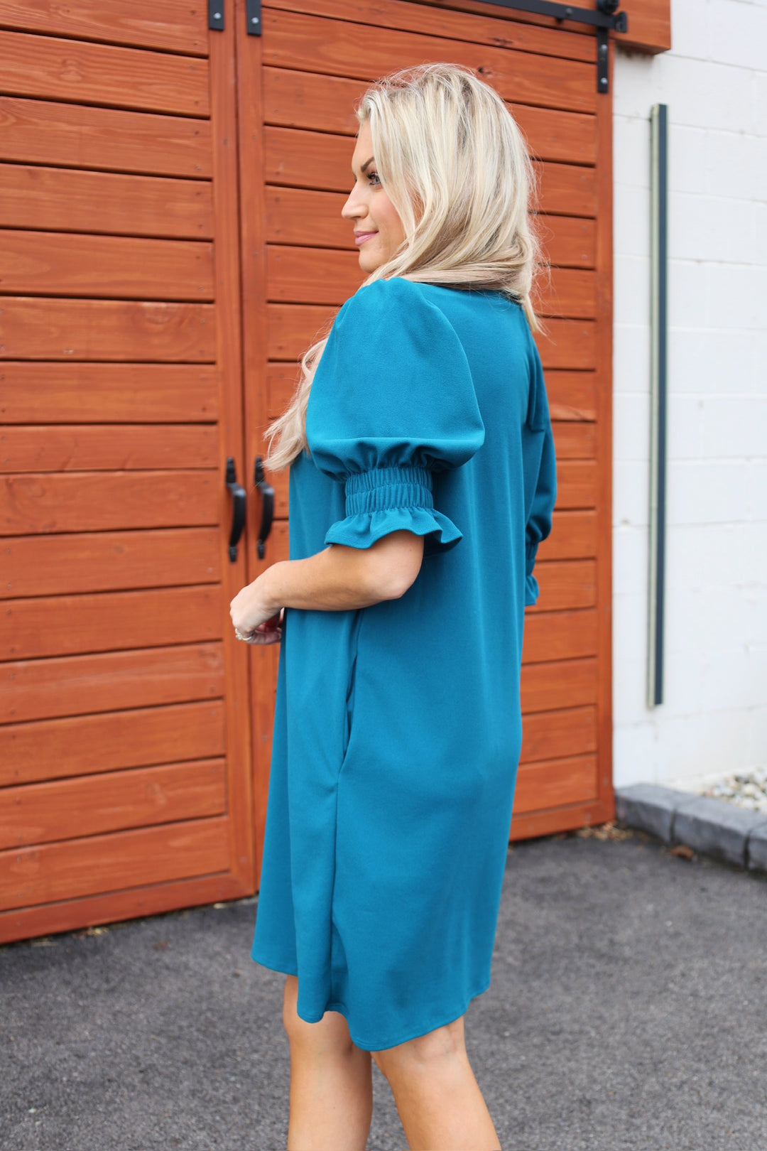 Culpo Dress- Teal-final sale