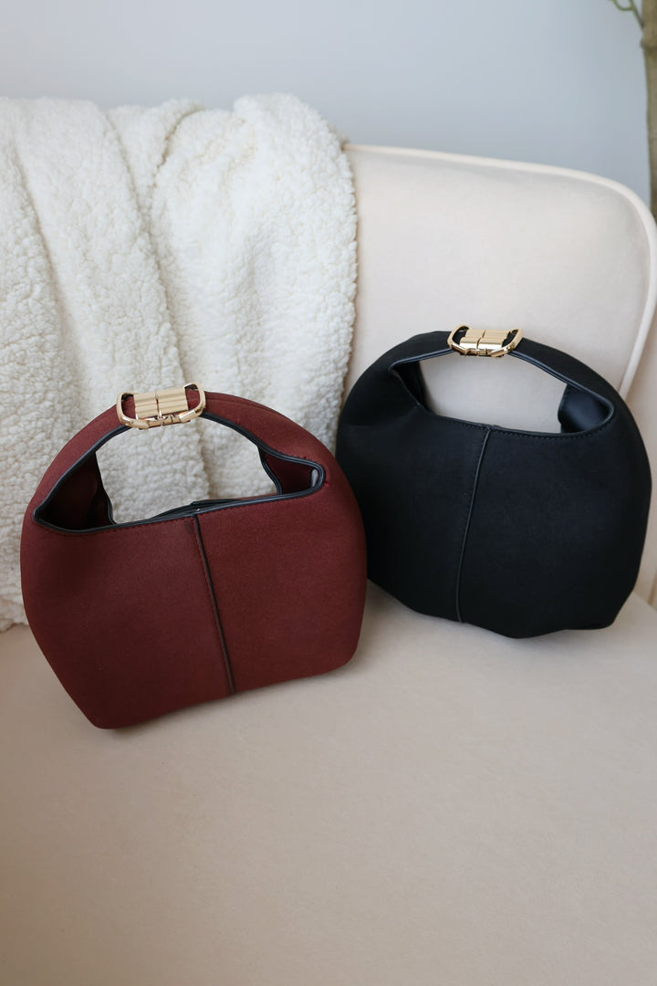 Elena Suede Bag-(FINAL SALE)