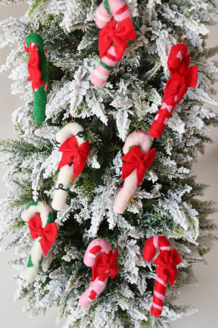 Asst Candy Cane Ornaments