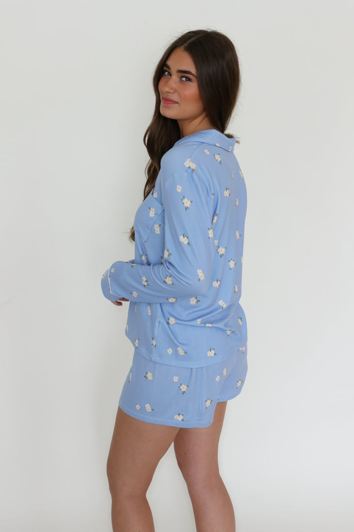 Floral PJ Short