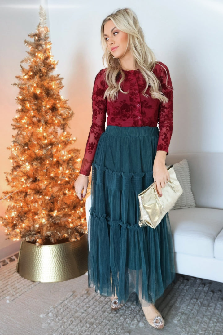 Mezo Tiered Skirt-final sale