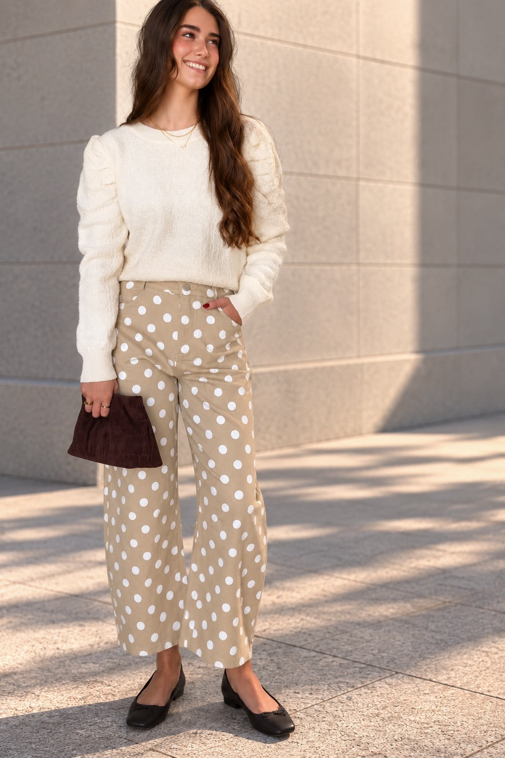 Covet Polka Dot Pants