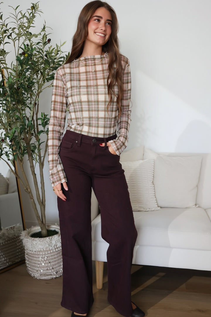 Maya High Rise- Raisin