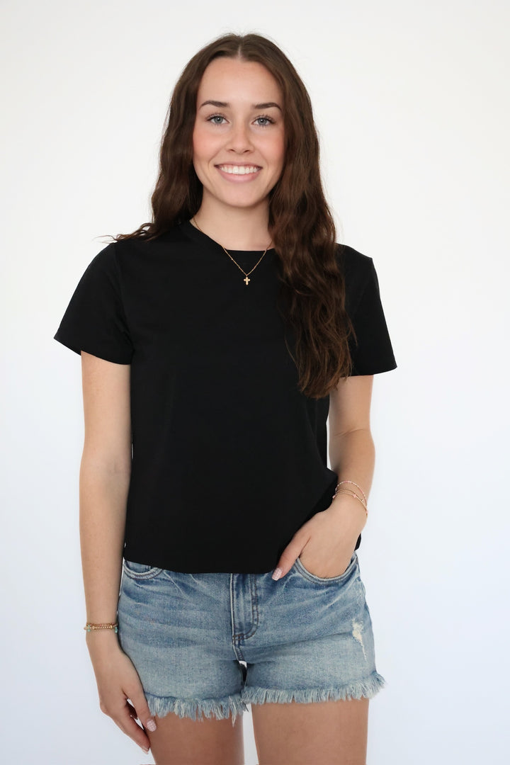 Shyama Crew Neck Tee_FINAL SALE)