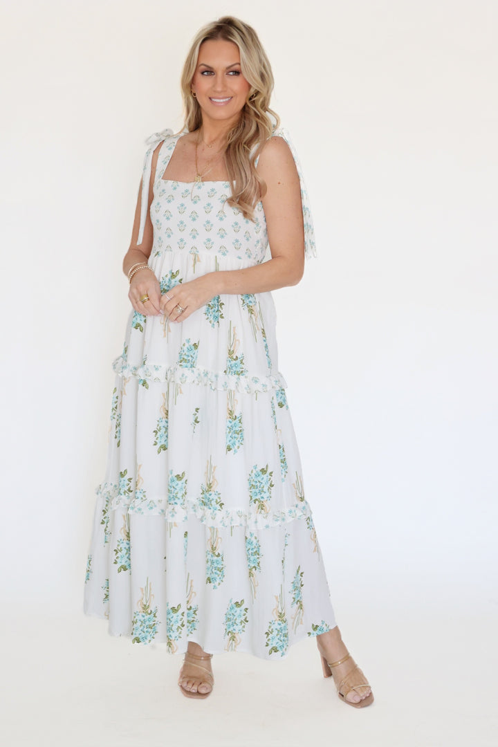 Lillian Maxi Dress- Sage