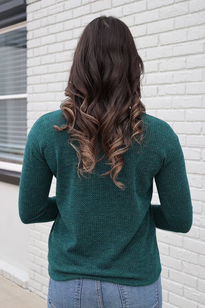 Dee Contrast Top-final sale