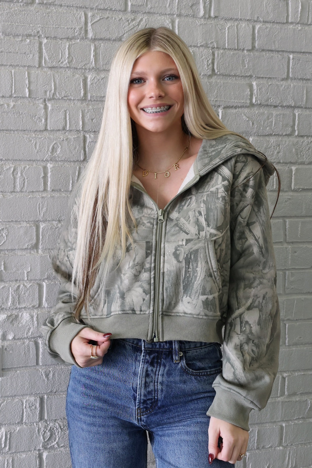 Camo Hoodie Jacket