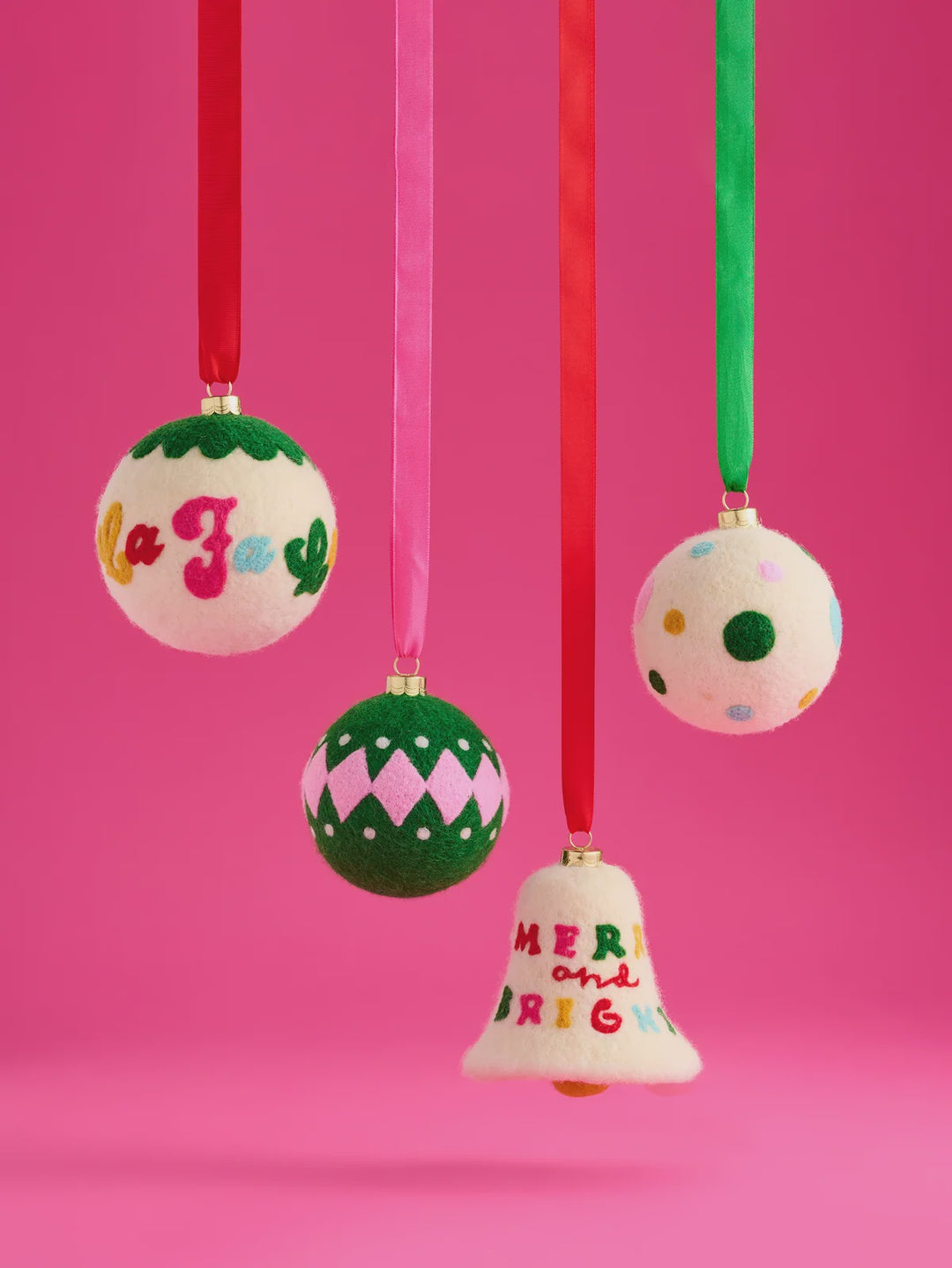 Asst Felt Ornaments