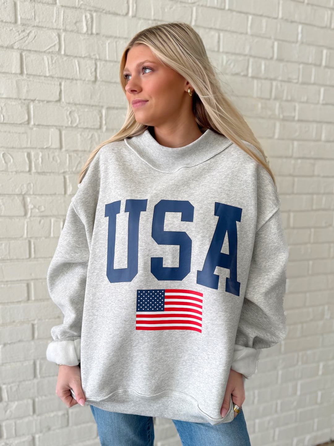 Reversible USA/America Sweatshirt