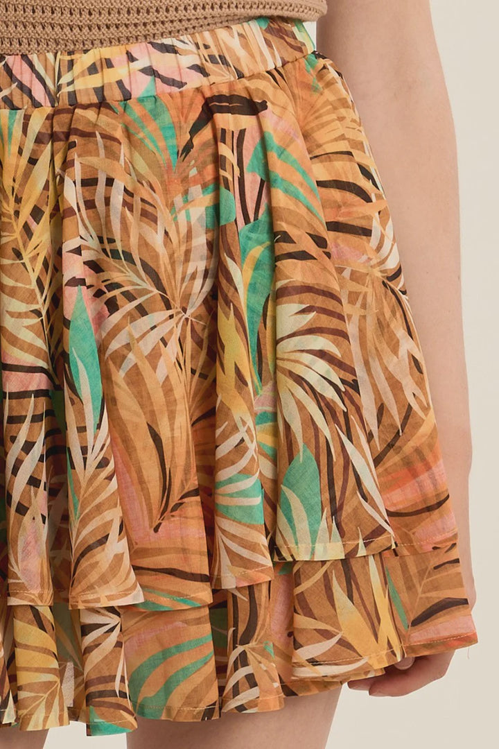 Tropics Mini Skirt