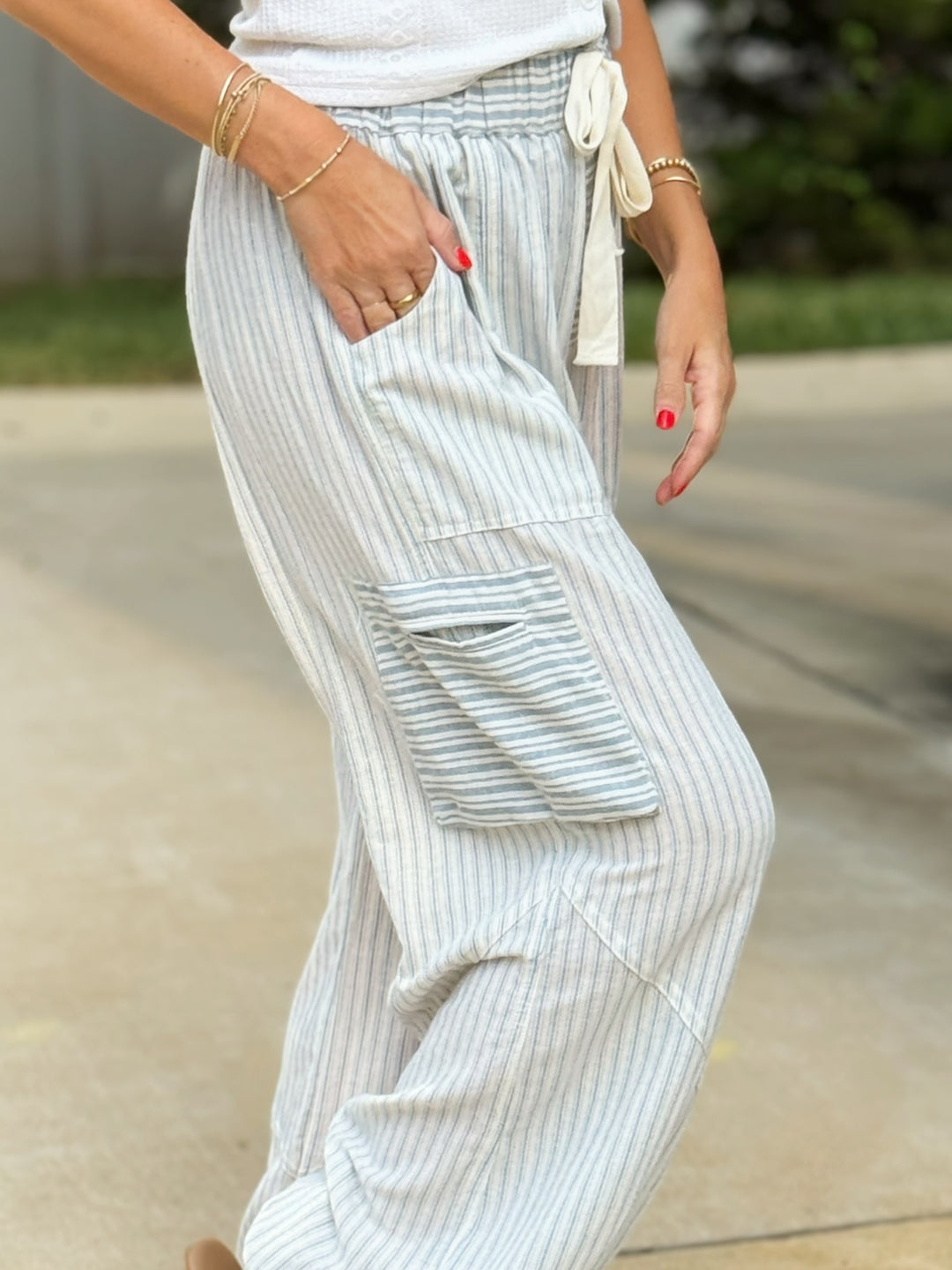 Delanie Stripe Pants