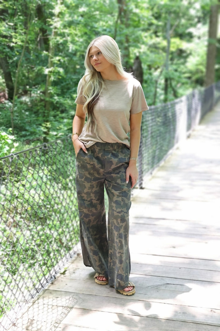 Greta Camo Pant