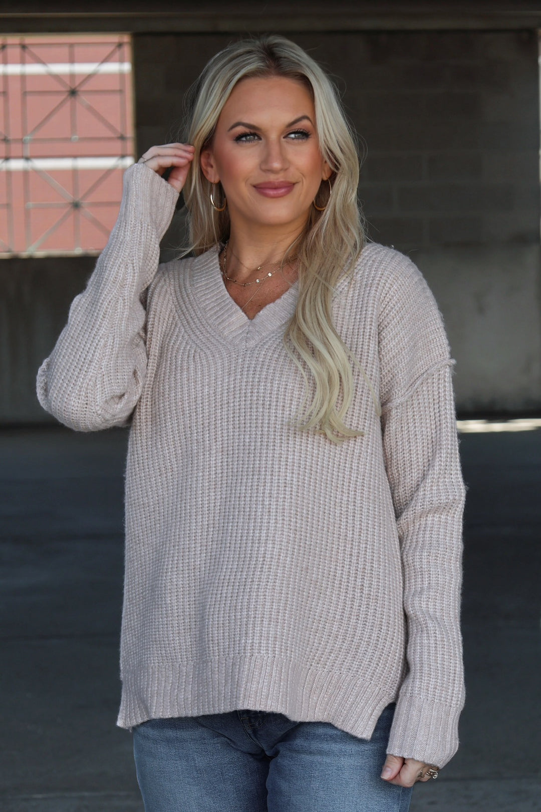 Sanger Pullover Sweater-final sale
