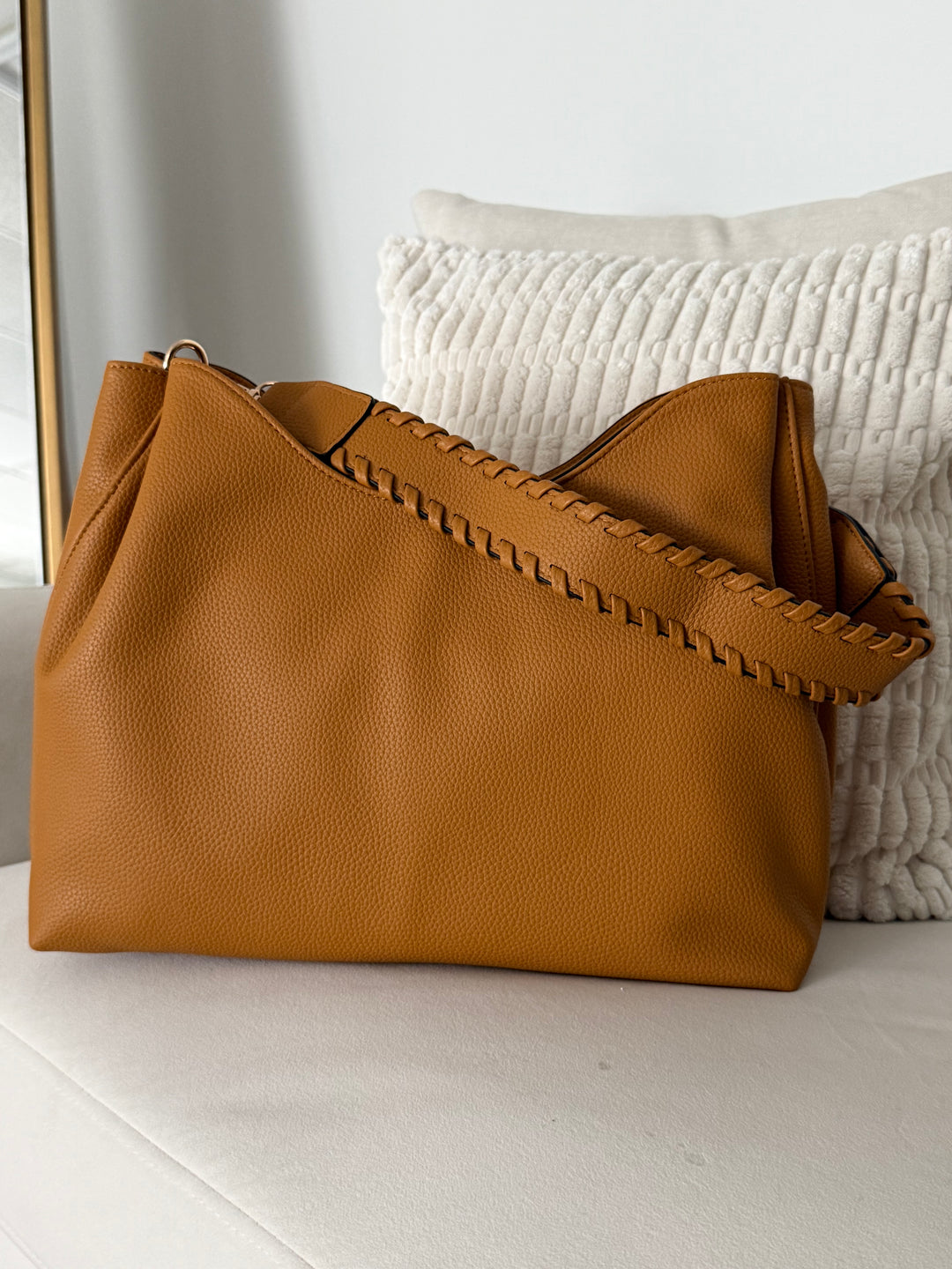 Grace Tote Bag- Mustard