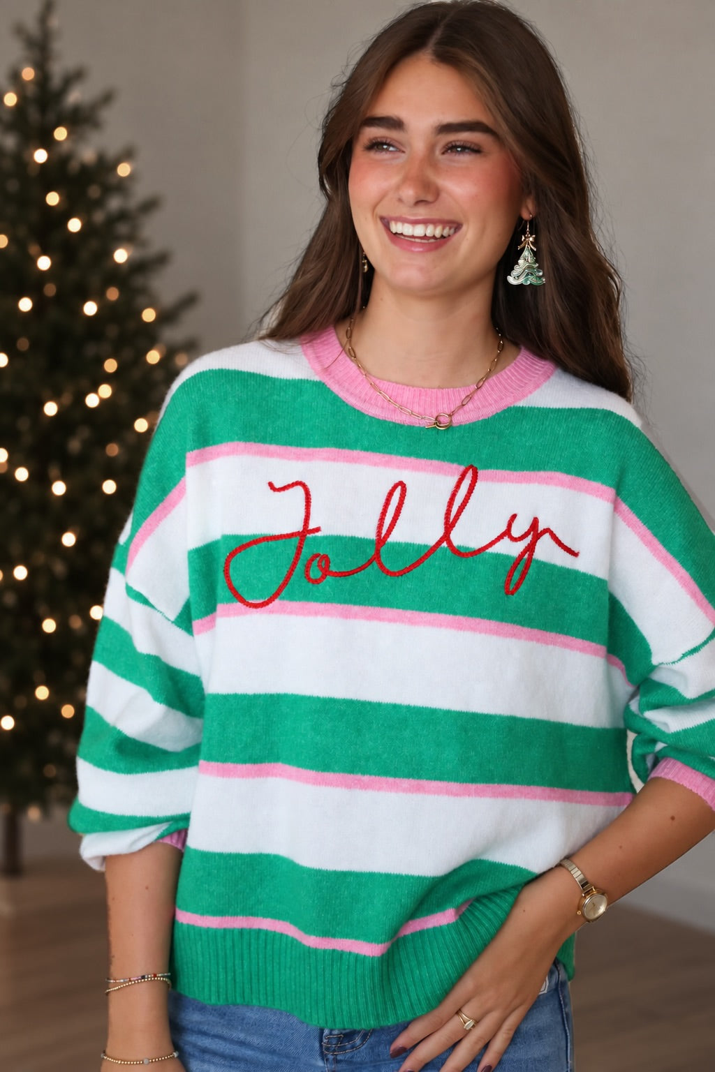 Jolly Stripe Sweater