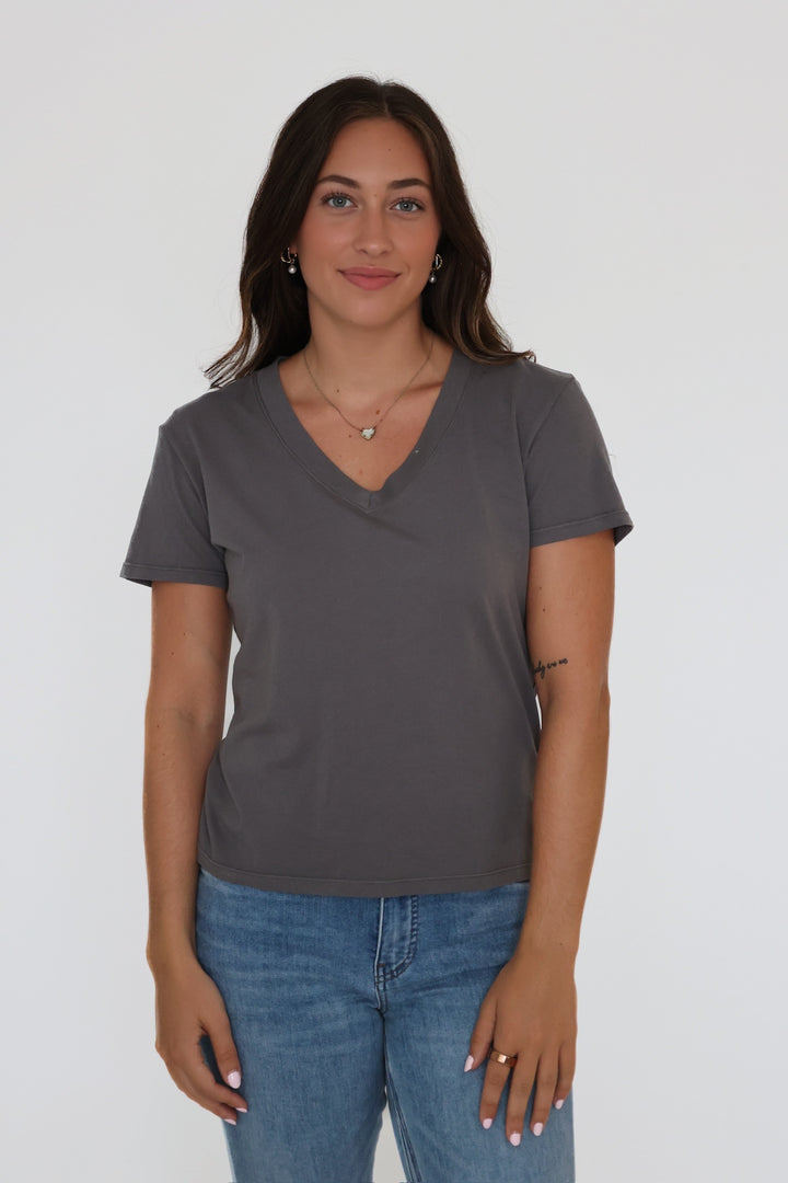 Weekdays V-Neck Tee_(FINAL SALE)