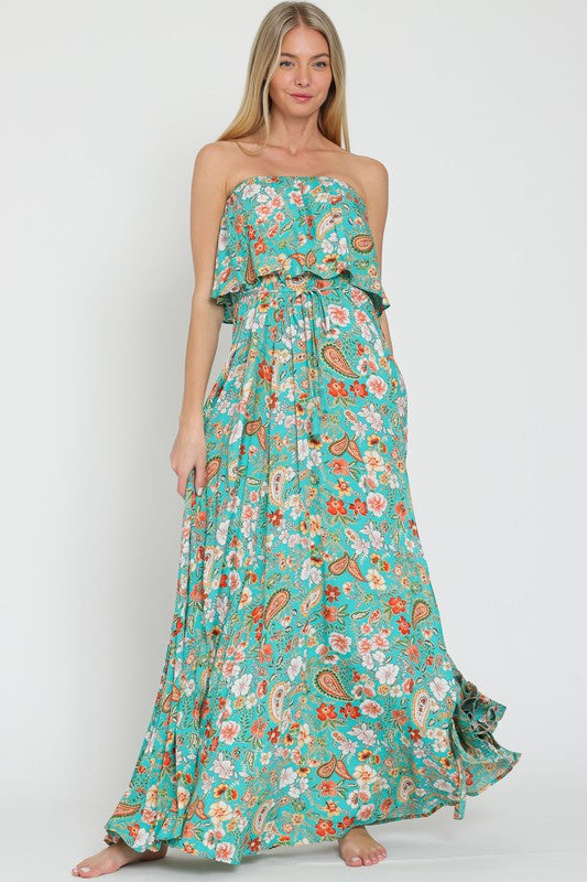 Piper Strapless Maxi Dress (FINAL SALE)