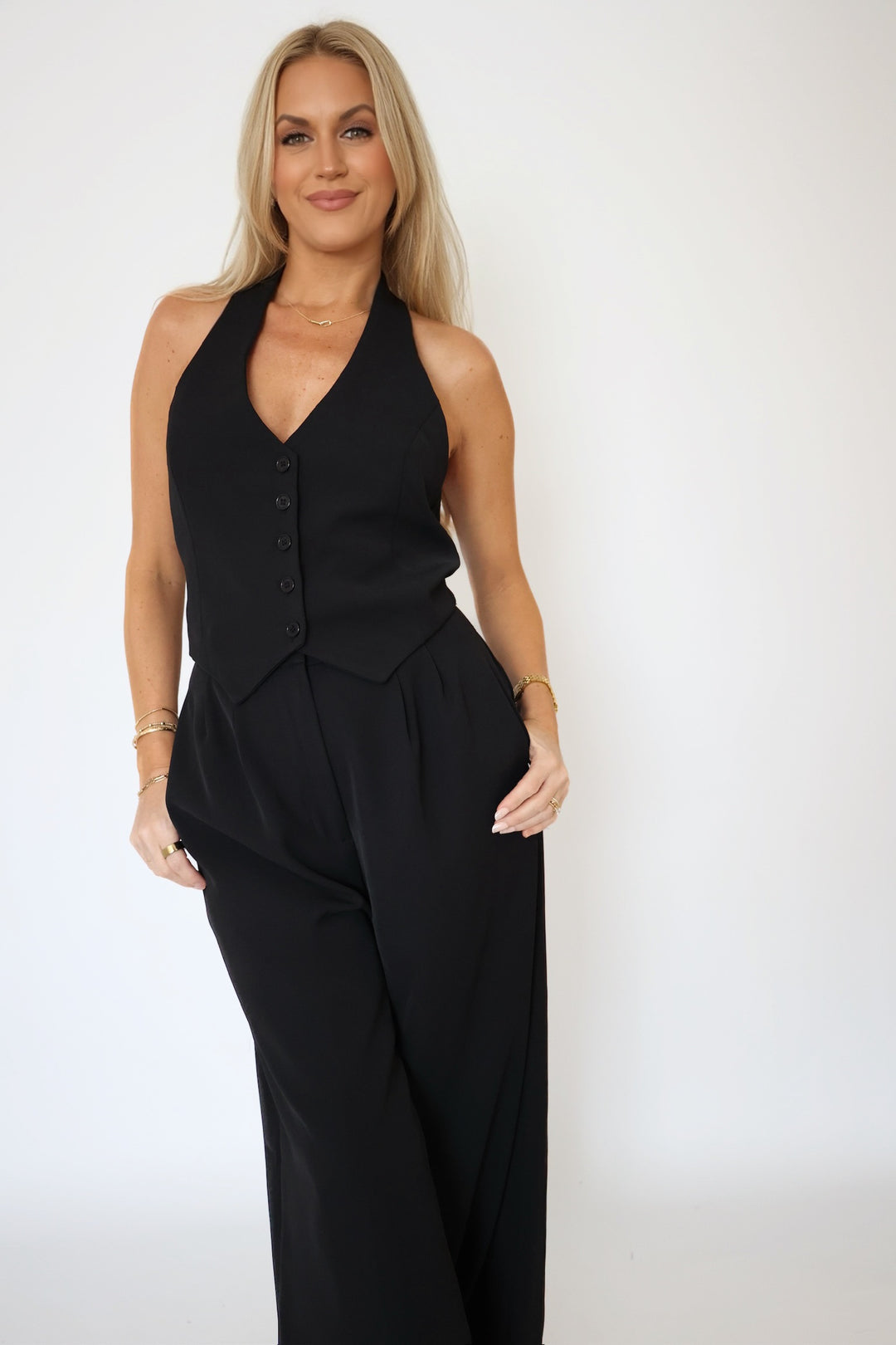 Halston Jumpsuit (Final Sale)