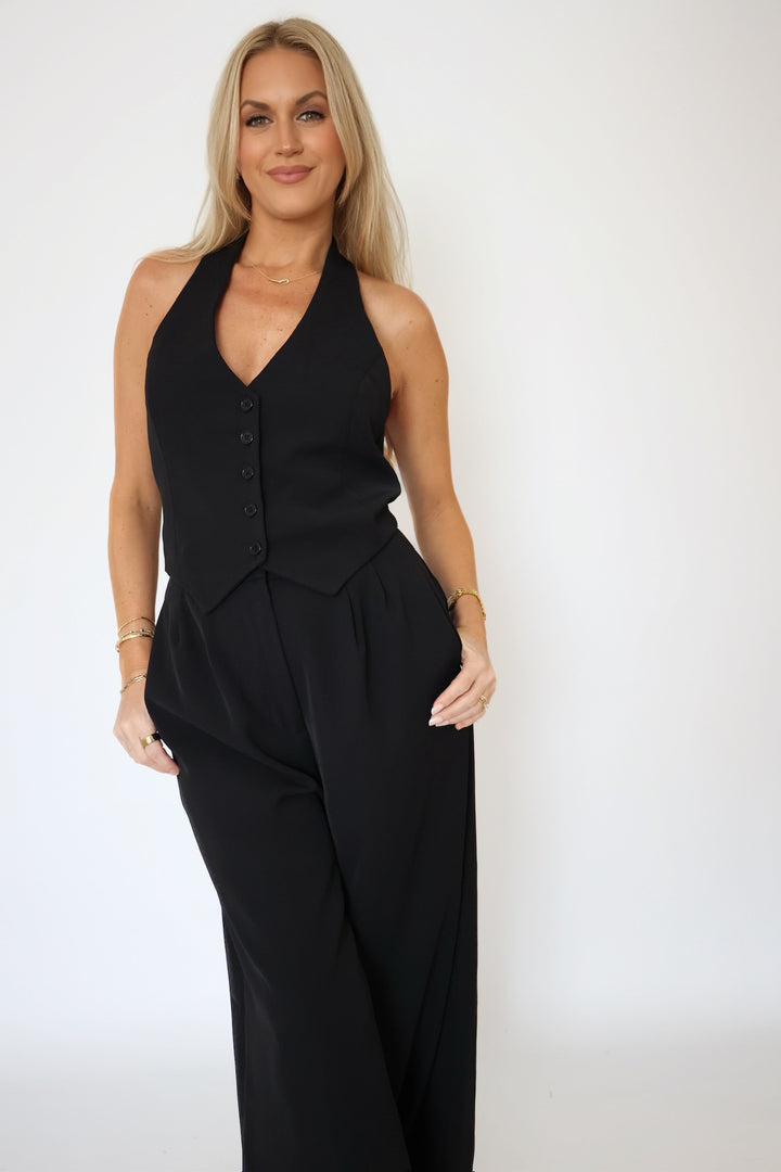 Halston Jumpsuit (Final Sale)