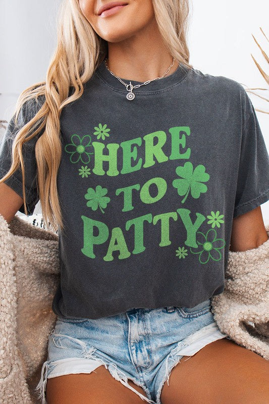 Here To Patty Graphic Tee (FINAL SALE)