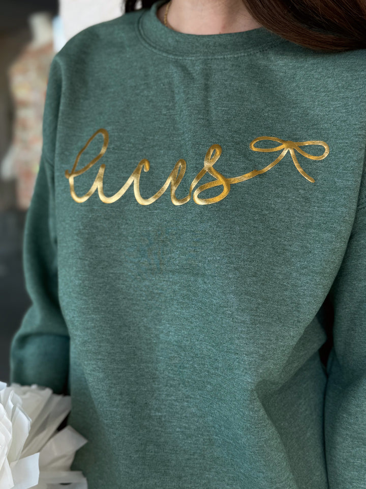 Aces Bow Sweatshirt