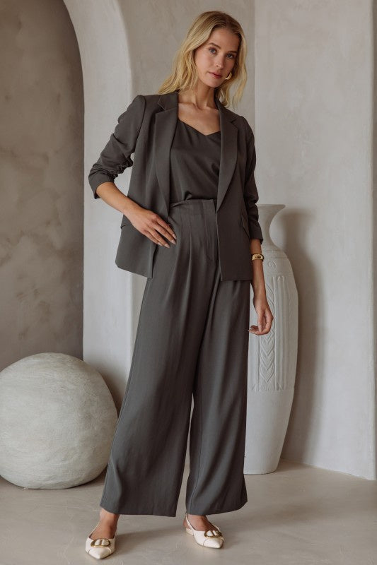 Boardroom Blazer - Dark Olive