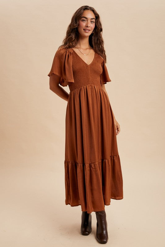 Sarah Jane Midi Dress-(FINAL SALE)