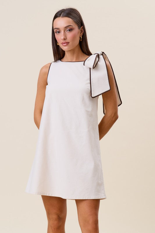 Kate Bow Mini Dress
