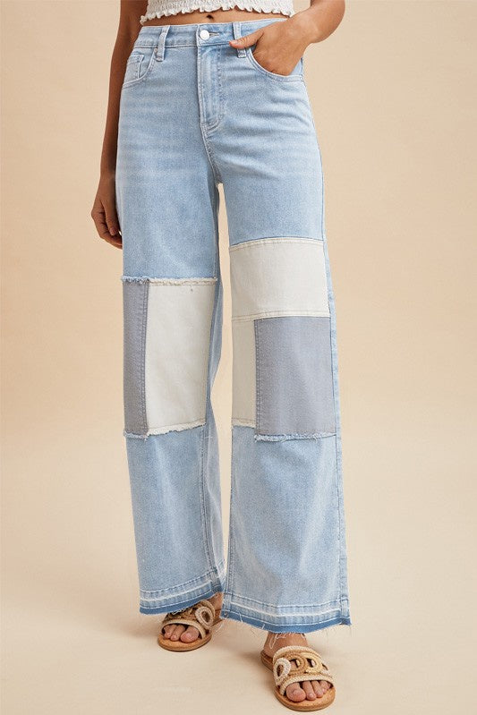 Allyson Patch Jeans