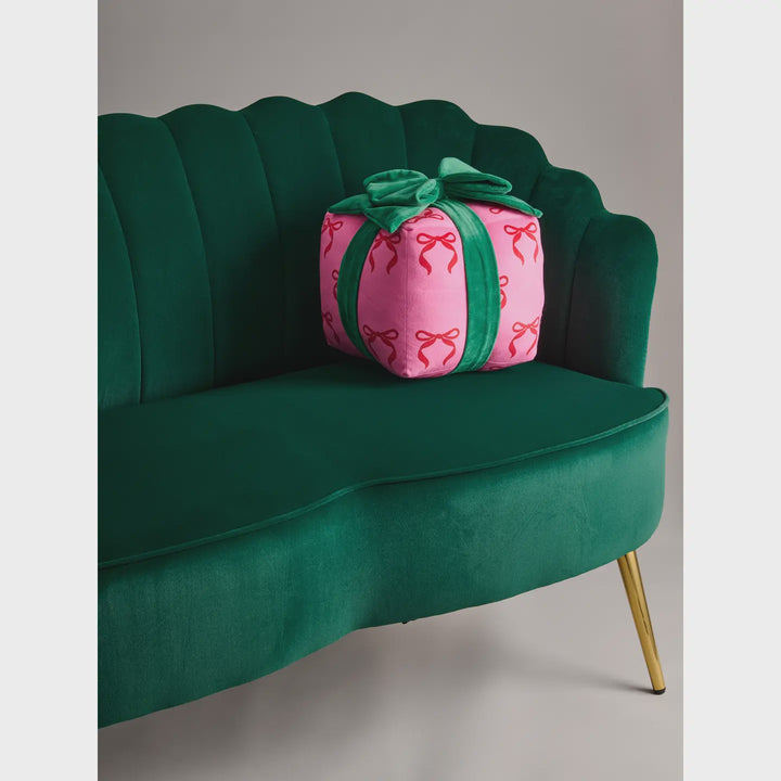 Bow Gift Box Pillow