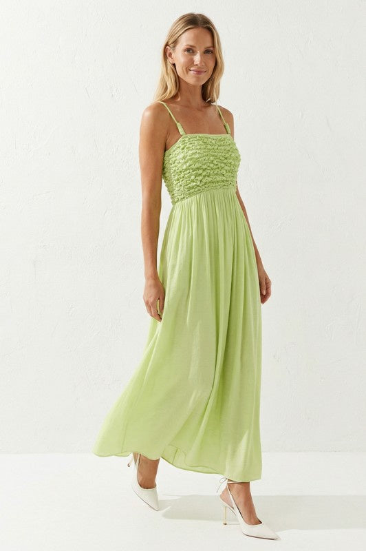 Jo Smocked Maxi Dress