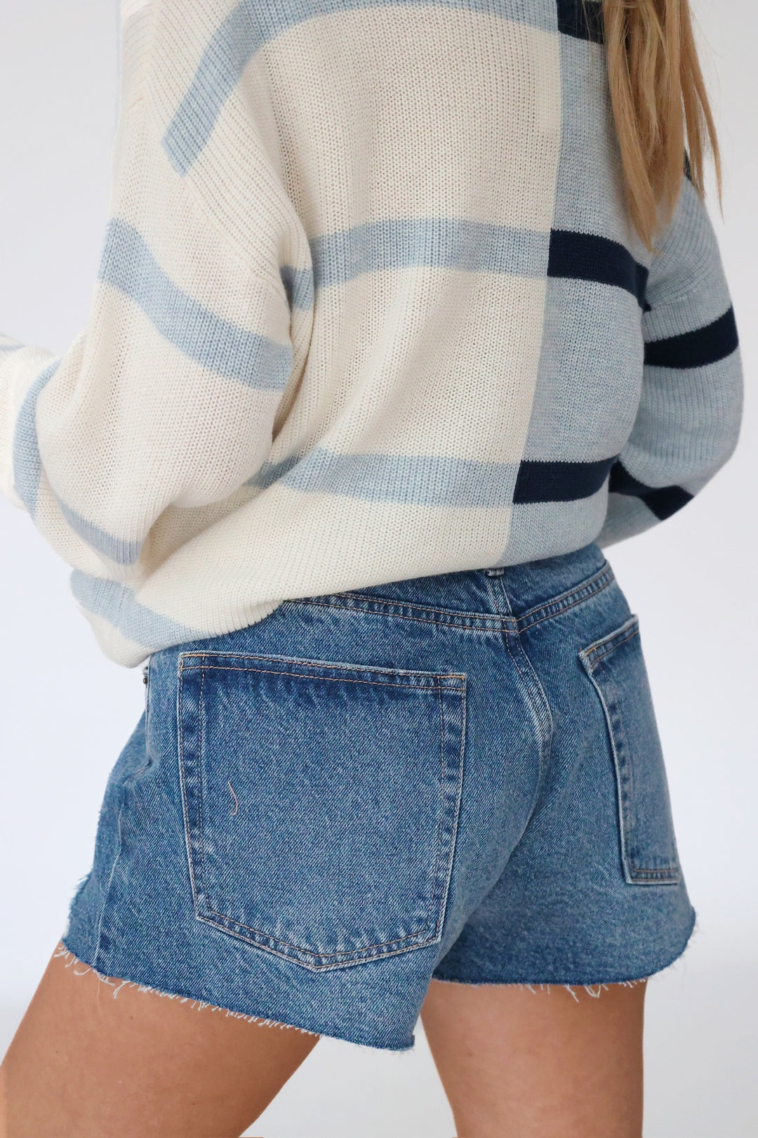 Classic Hi-Rise Denim Short - Vintage Indigo(FINAL SALE)