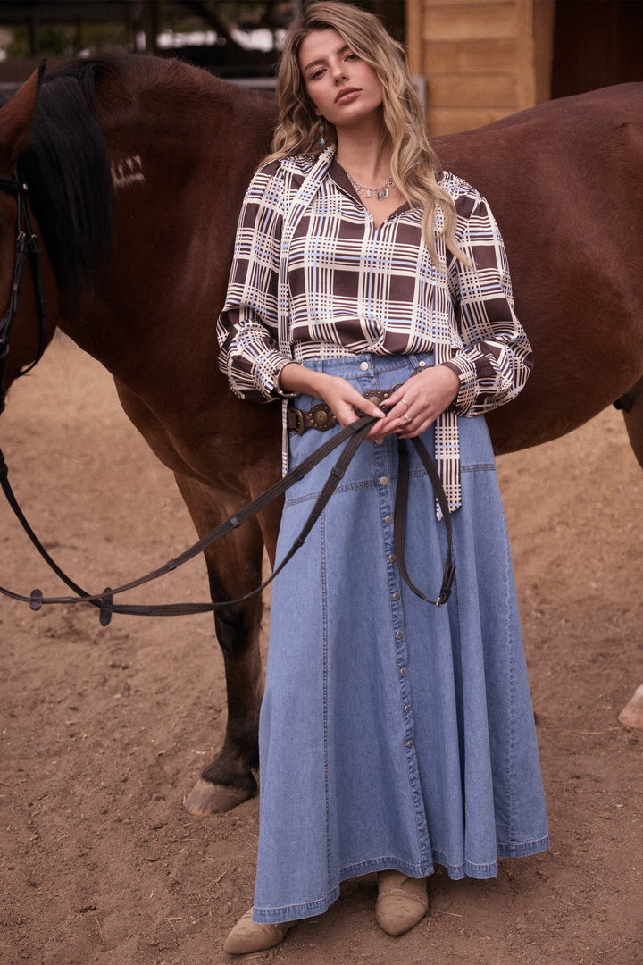 Polly Denim Skirt