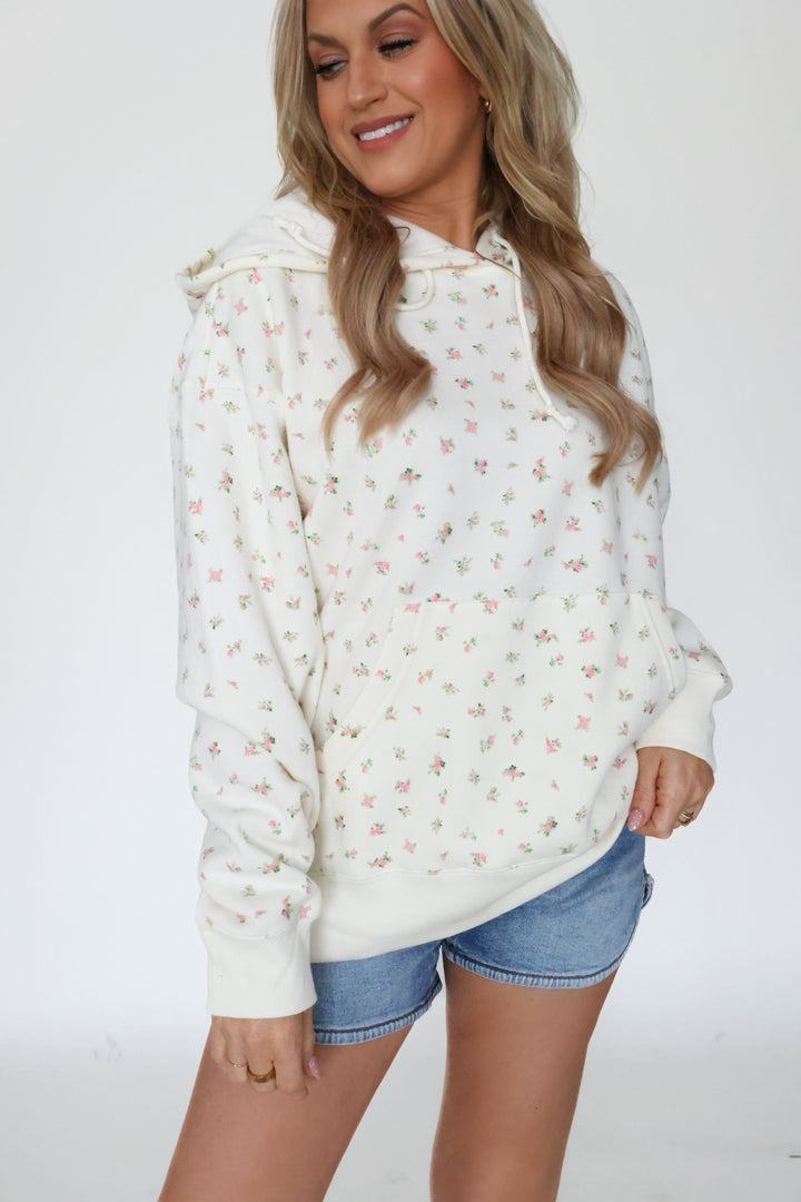 Ditsy Floral Hoodie