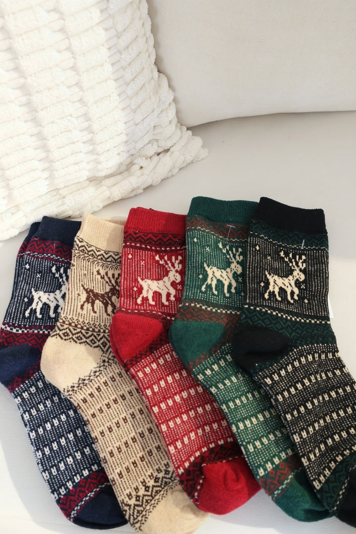 Elk Warm Socks