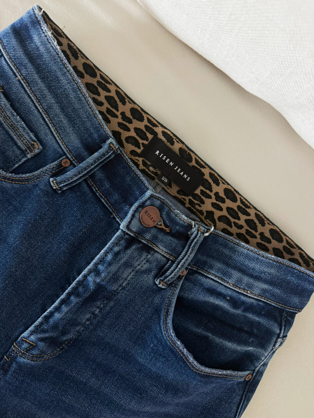 Katie Tummy Control Crop Jeans