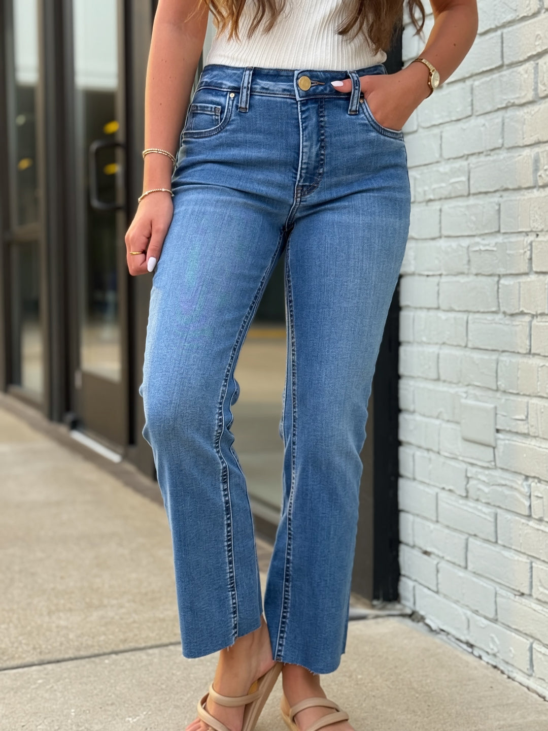 Kelsey High Rise Fab Ab- Leader