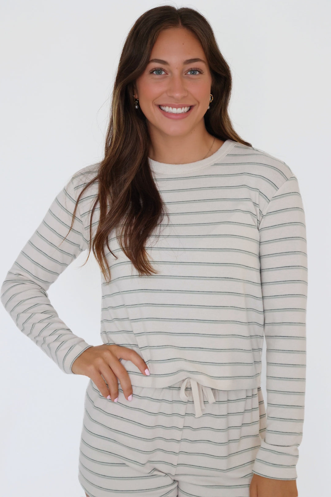 Evergreen Stripe Short(final sale)