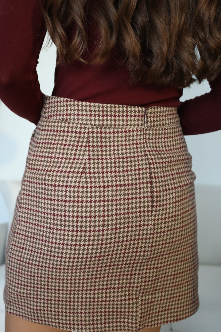 Greene Plaid Skirt
