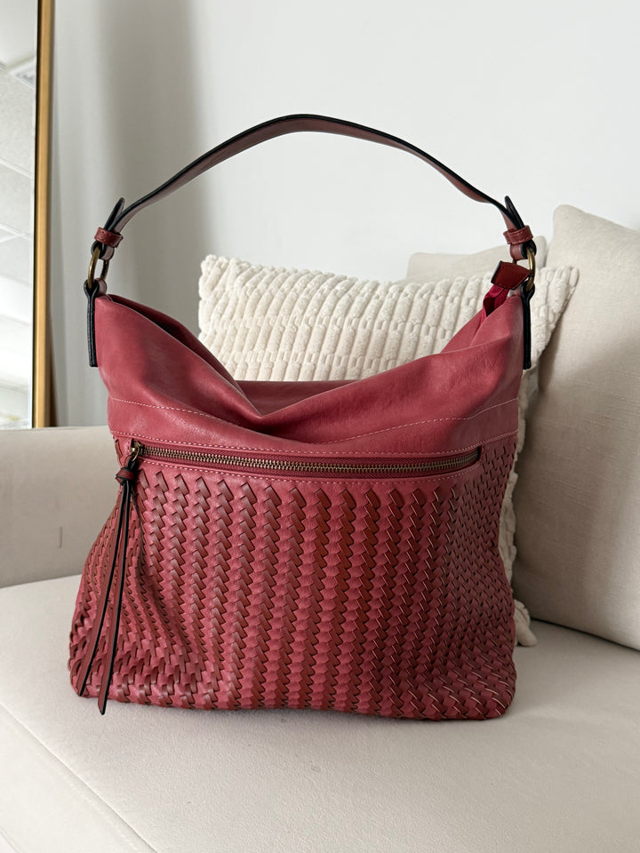 Alaya Hobo Bag- Terracotta