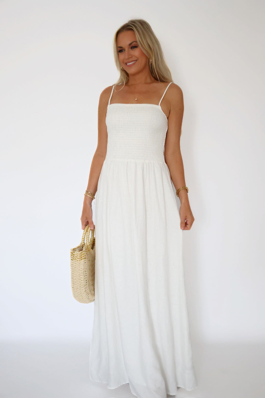 Bayside Linen Maxi (Final Sale)
