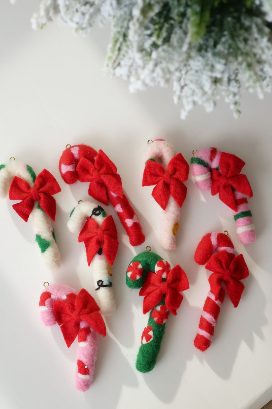 Asst Candy Cane Ornaments