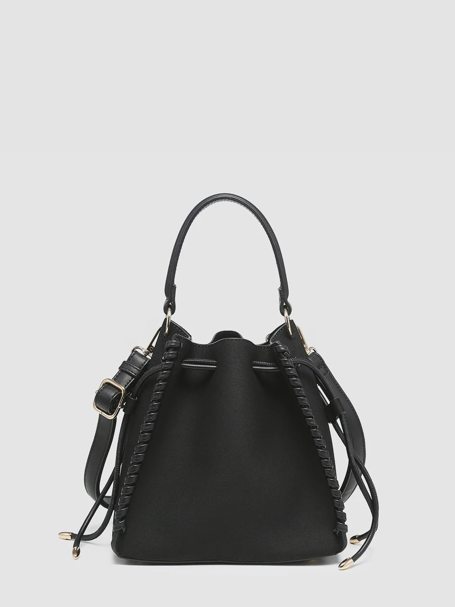 Elsa Bucket Bag- Black
