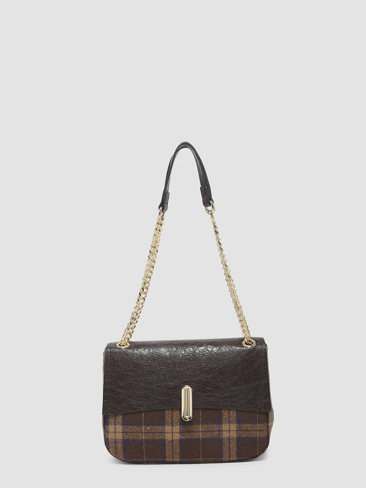 Winter Plaid Handbag