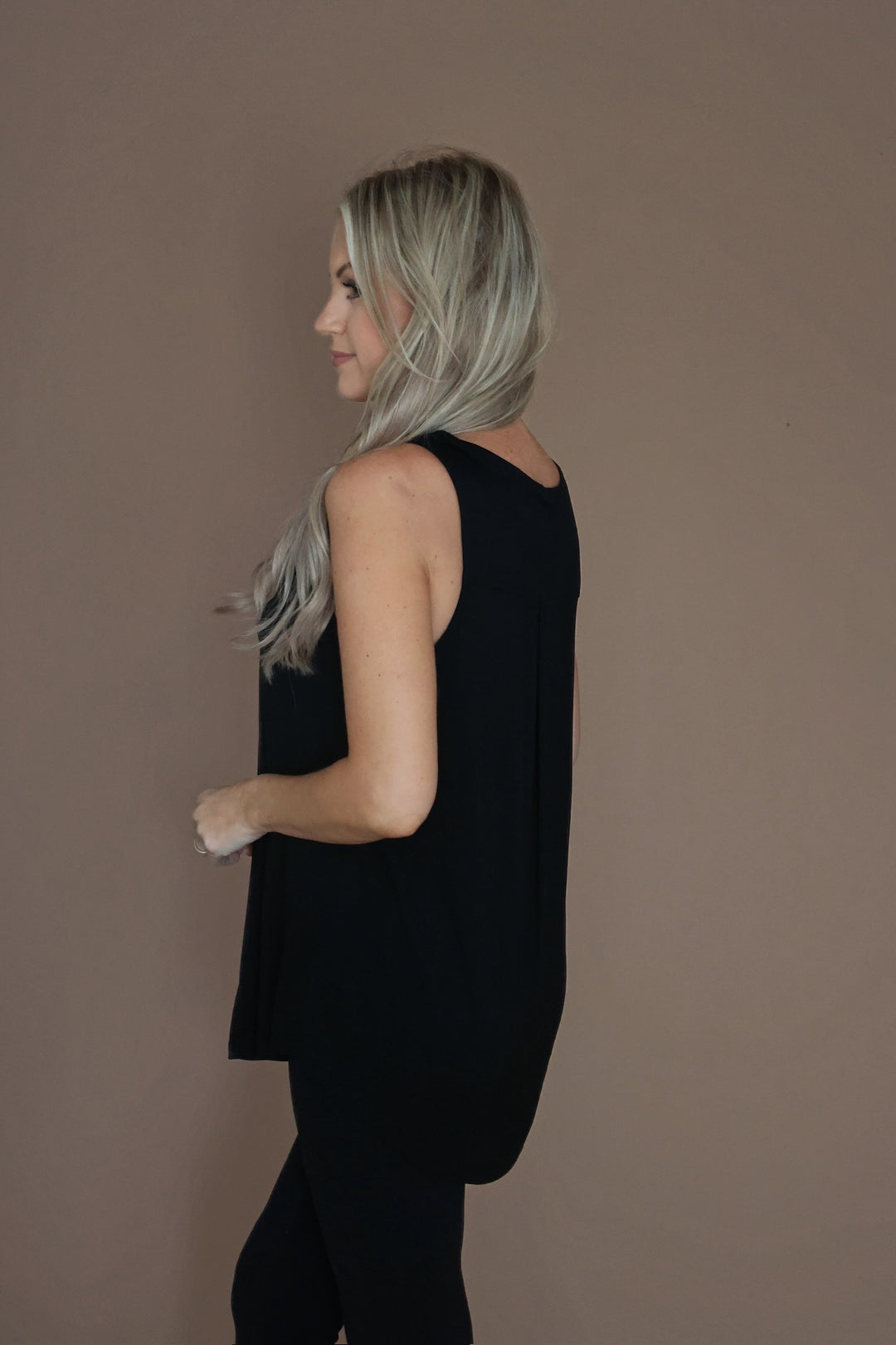 Erin Pleat Back Tank