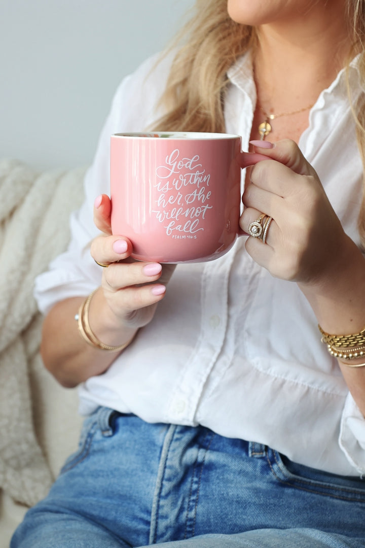 God Is Within Her Mug