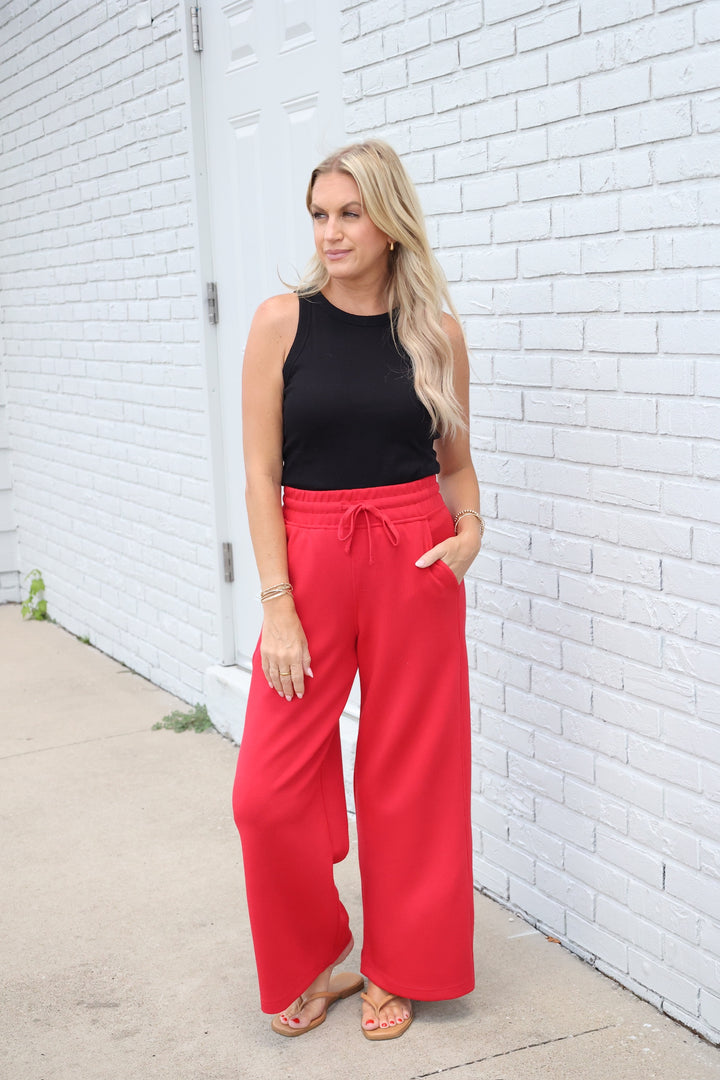 Max Scuba Pant- Red
