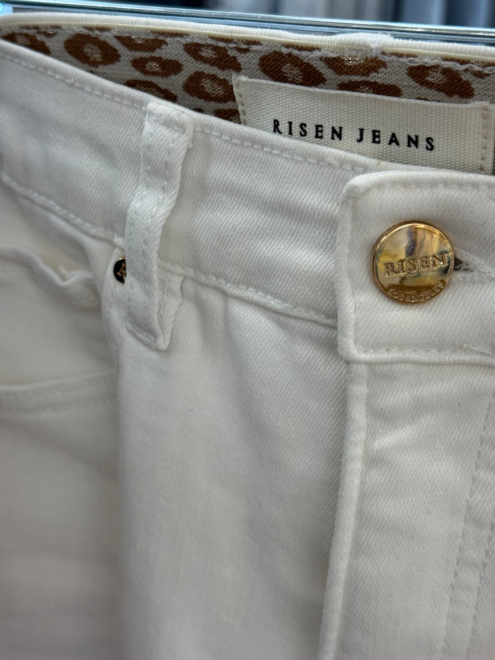 Bailey Tummy Control Jeans- White