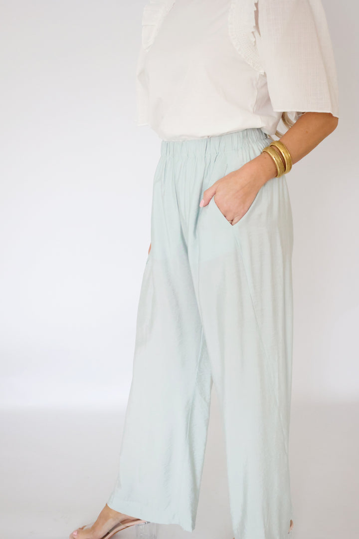 Paris Lounge Pant - Aquamarine (FINAL SALE)