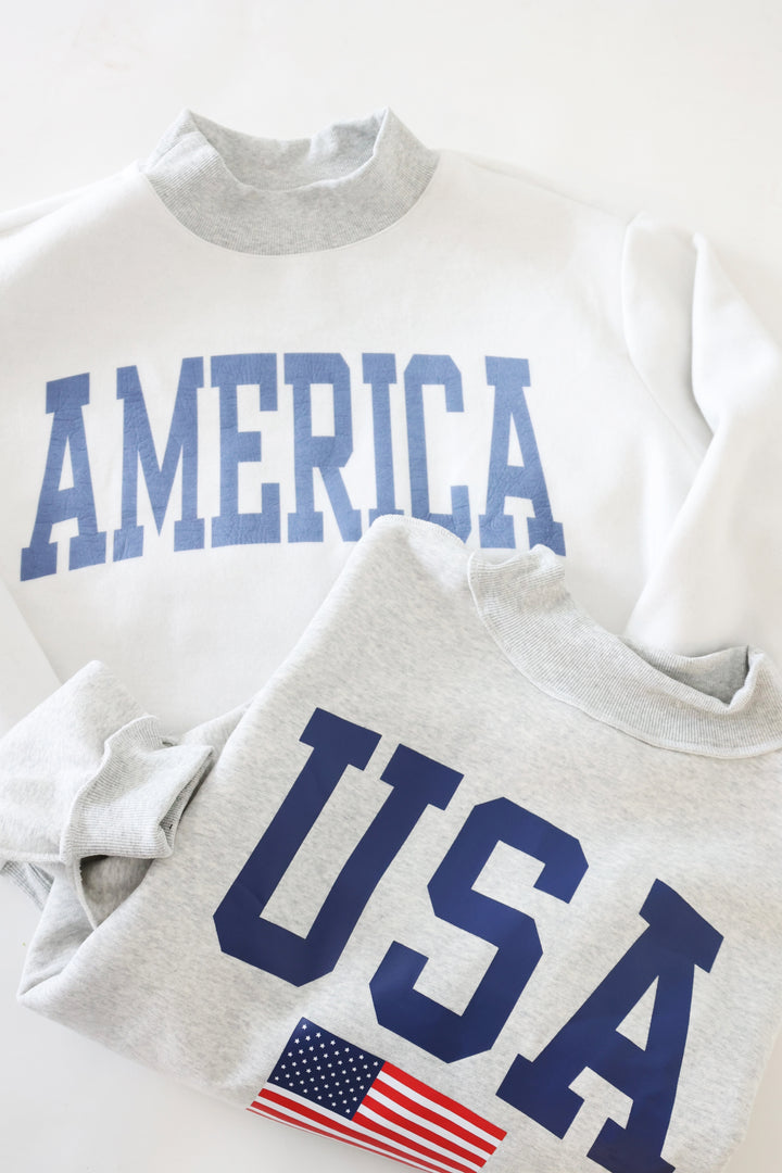 Reversible USA/America Sweatshirt